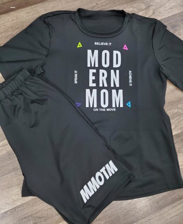 Modern Mom on the Move Athleisure Set - Image 2
